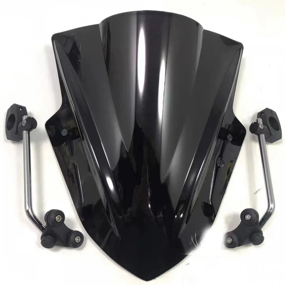 

Motorcycle Windshield WindScreen Front Glass Deflector For Loncin Voge 300R 500R