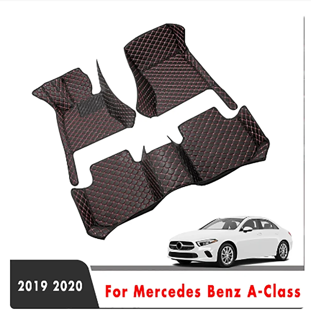 

Для Mercedes Benz A-Class A Class 2023 2022 2021 2020 ковры водонепроницаемые аксессуары для интерьера под заказ автомобильные напольные коврики