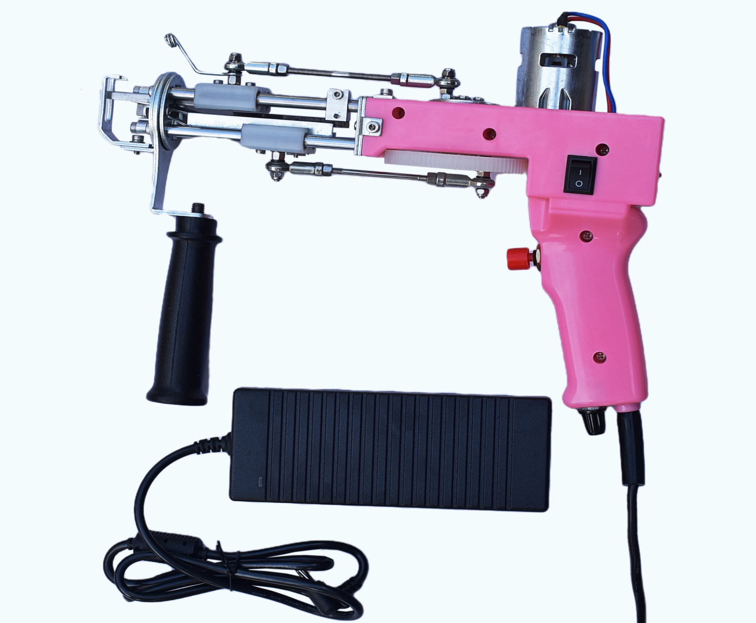 Electric Carpet Rug Gun, Carpet Weaving Knitting Machine 2 In 1 Tufting Gun, Cut Pile Loop Pile carpet tufting machine
