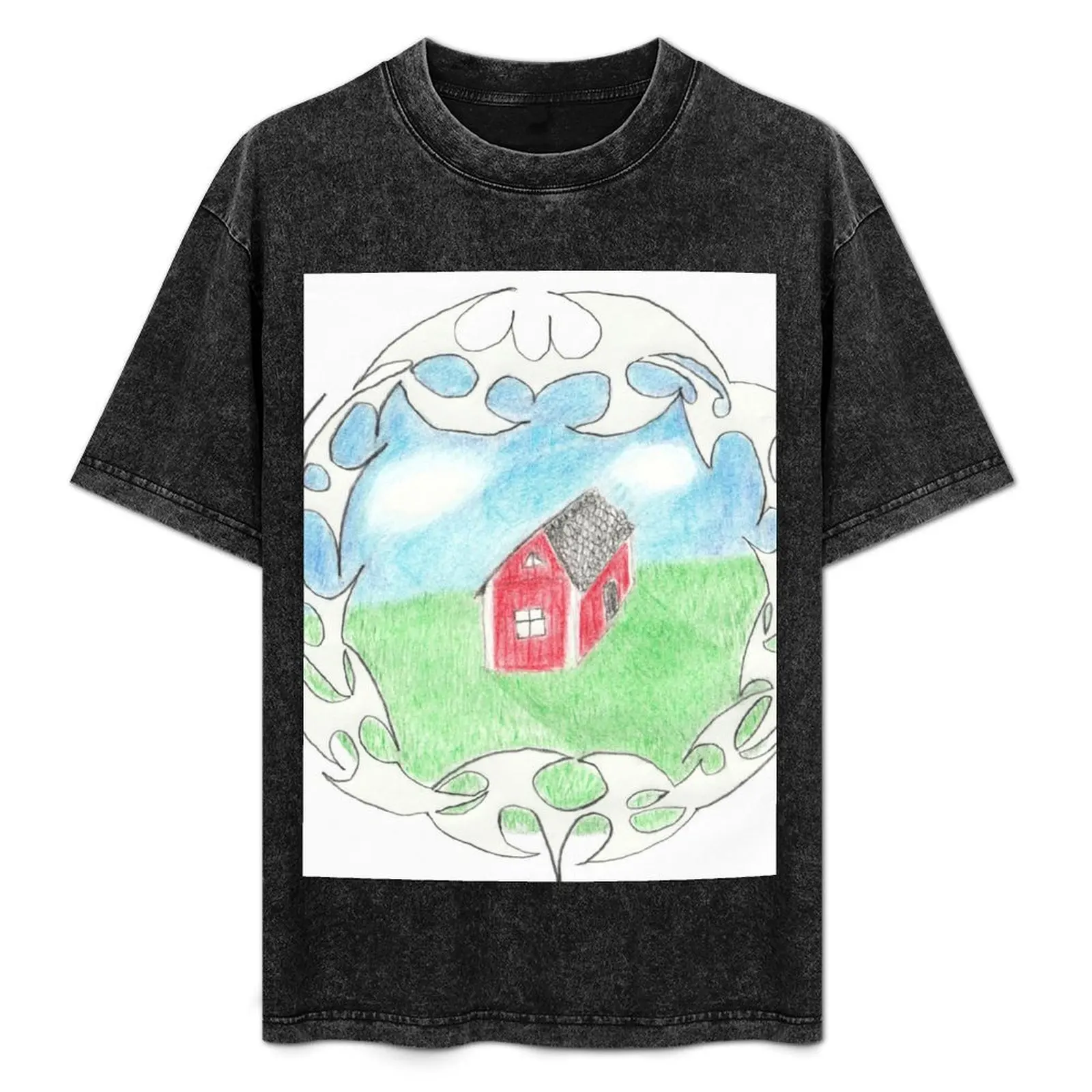 

Bladee + Ecco2k - Crest T-Shirt Luxury man blue archive anime figures workout shirts for men
