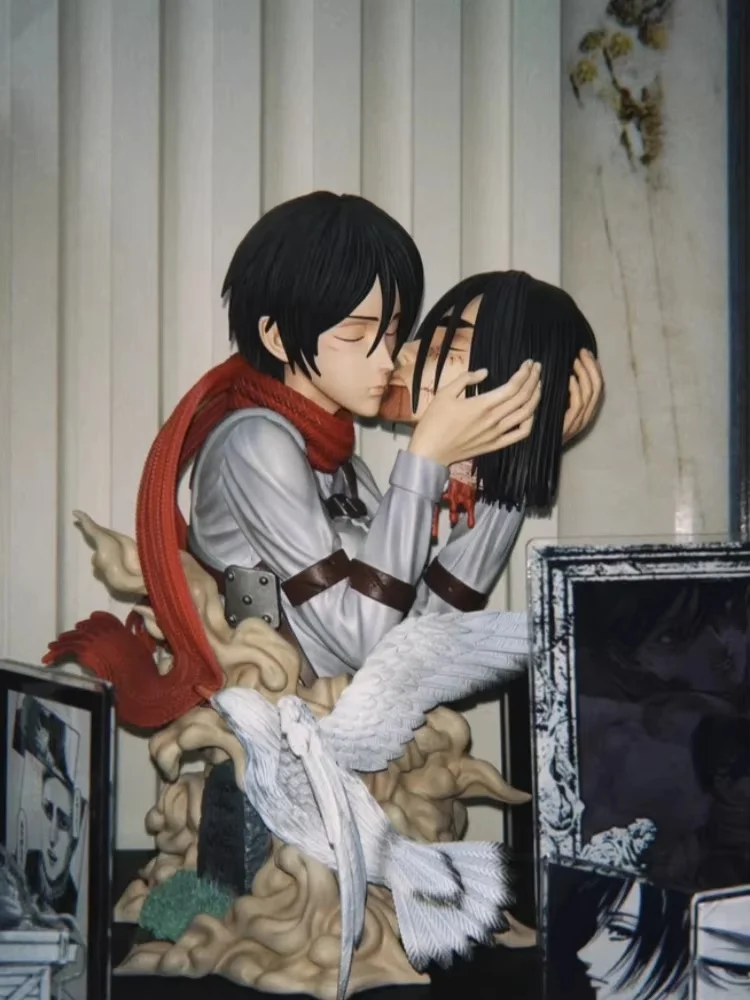 doppia-statua-modello-gioco-alla-moda-attacco-su-titano-altezza-22-cm-bacio-della-morte-abbraccio-testa-mikasa-ackerman-ornamento-fatto-a-mano-regalo