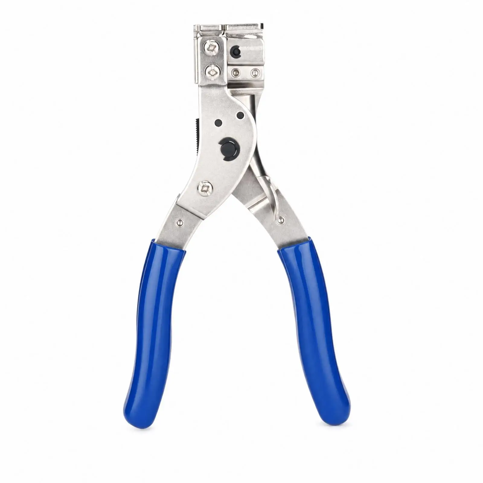 Spring Assisted Cable Tie Tensioner Pliers with 90mm Handle Span for Comfortable Repeated Use
