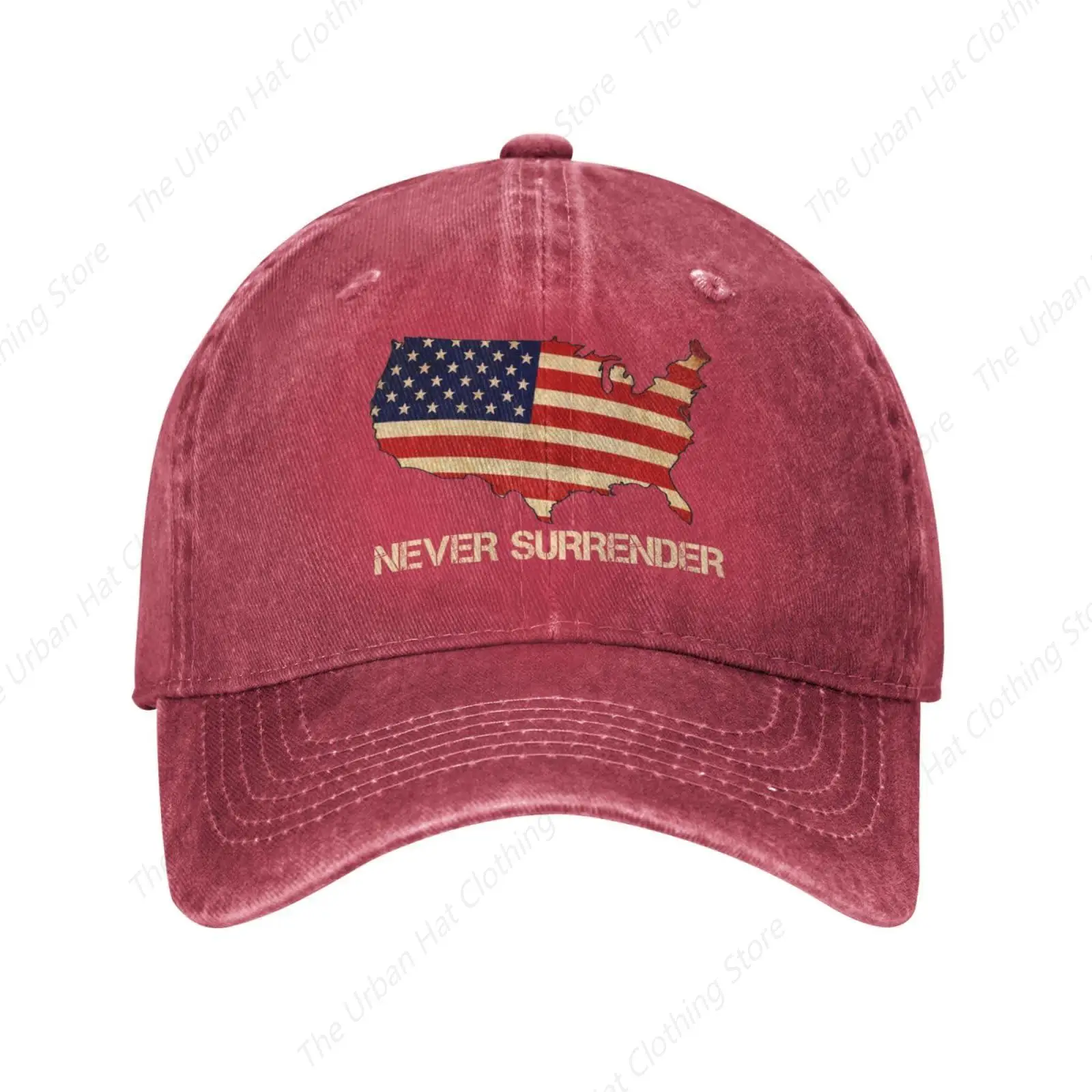 

Trump Never Surrenders August 24 2024 Baseball Hat Fashion Caps Adjustable Strap for Men Women t Shirt Tee Daily Outdoor