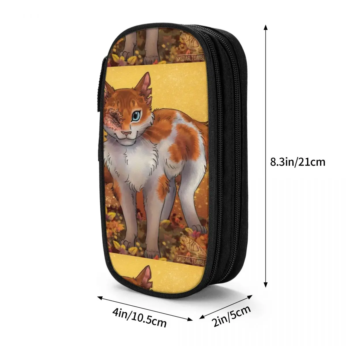 Brightheart, Warrior Cats Thunderclan, Lostface, Cloudtail, Brightpaw Pencil Cases Large Storage Pen Bags Pen Box Pencil Pouch