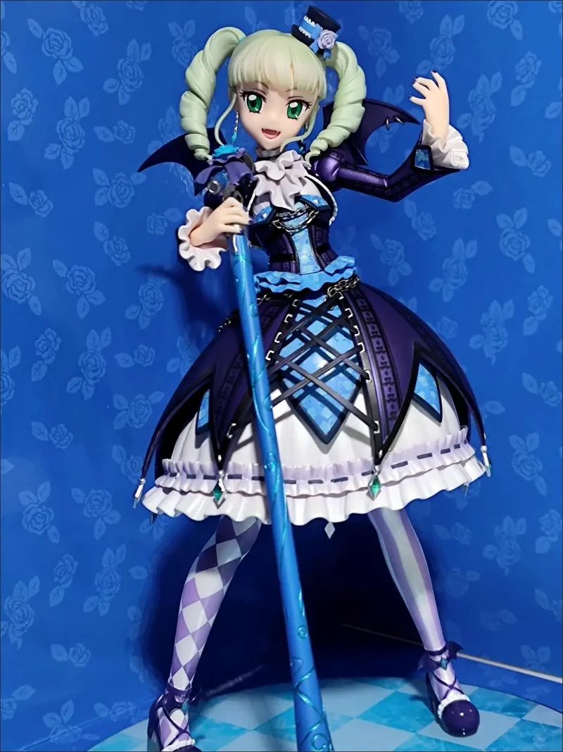 In Stock Megahouse Lucrea Aikatsu! Toudou Yurika Goth Magic Coorde 23cm Pvc Animation Character Action Figure Model Toy