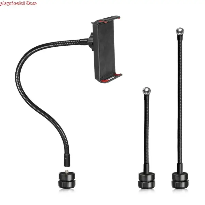 

E8BA Flexible 17mm Ball Adapter Mobile Tablet Mount Phone Holder 360 Degree Rotating