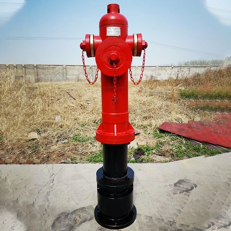 Fire hydrant anti-collision and freezing anti-quick opening pressure