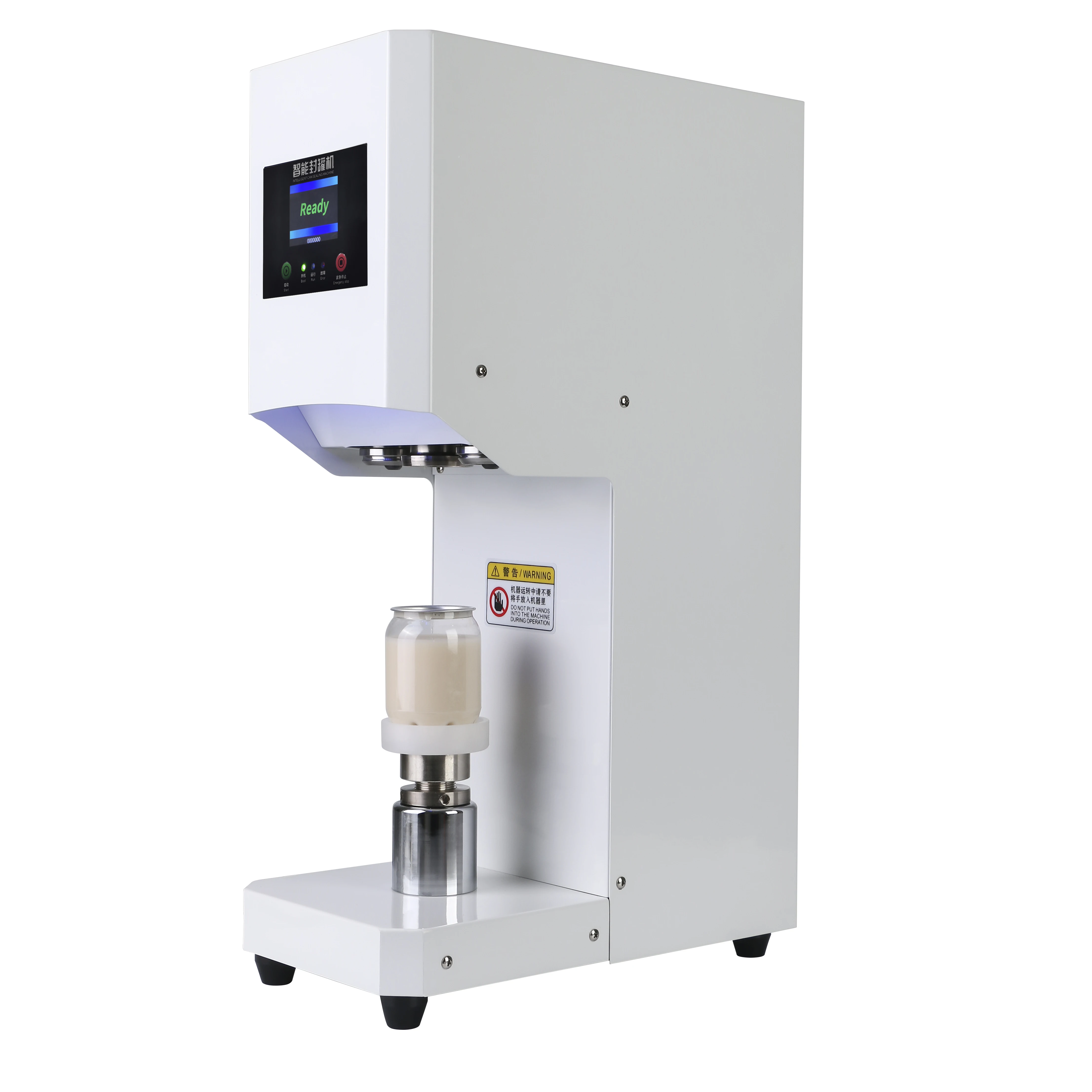 

Новое обновление, полуавтоматическая машина для запечатывания пластиковых алюминиевых банок, машина для запечатывания консервных банок, промышленная машина для запечатывания