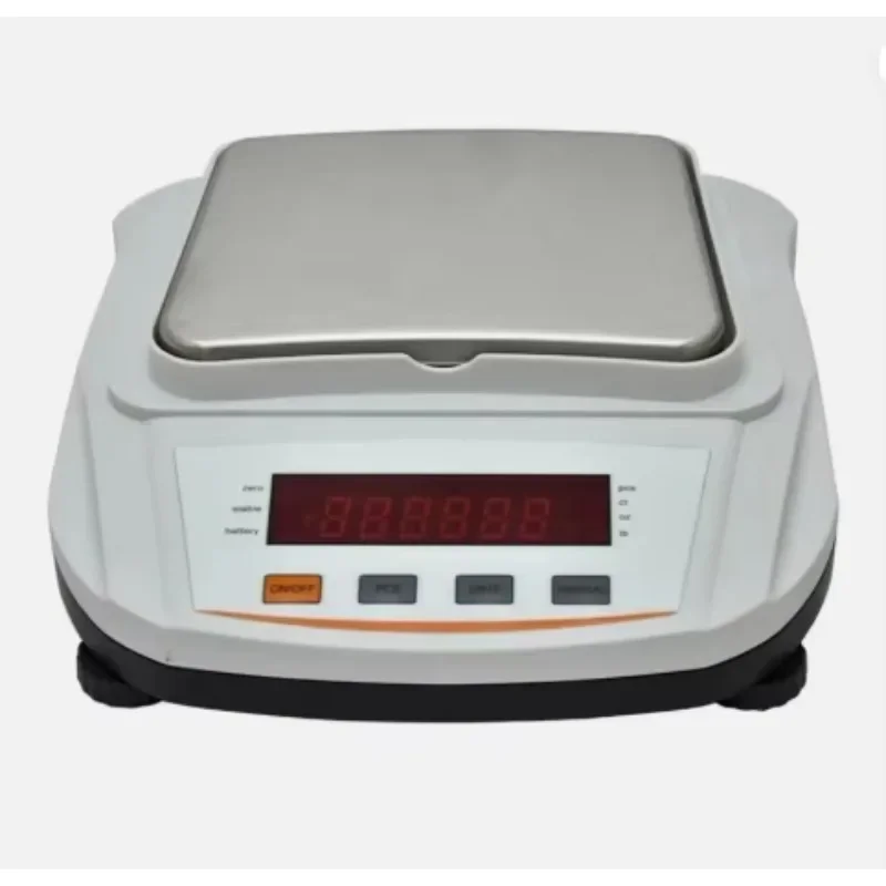 High Precision Digital Electronic Scale, 5kg x 0.1g, Digital Display Laboratory Weighing Balance, Lab Weighing Tool