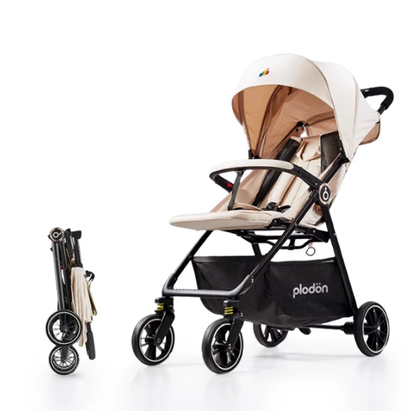 babys stroller foldable Travel newborn stroller system kids and luggage compact light weight 360 strollers buggy can sit and lie