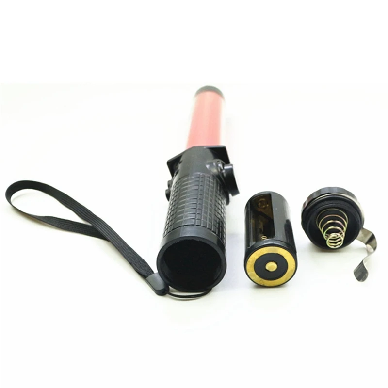 Traffic Batons, Traffic Control Stick,Safety Light Batons, Signal Batons For Parking And Airports, Easy Install 30Cm, 2Pcs