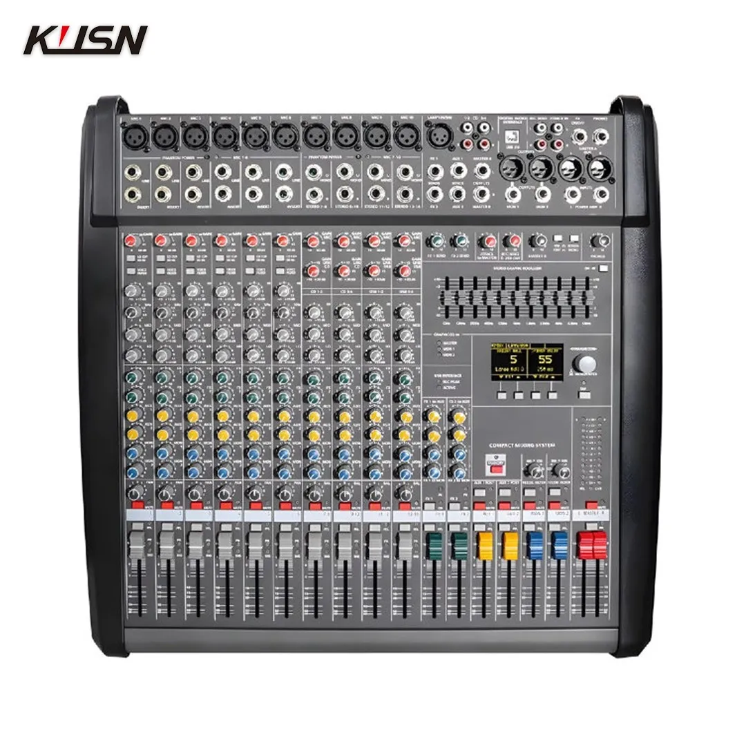 Originele CMS-1000 10-kanaals professionele audiomixer CMS-600 CMS-1600 6/16 kanaals digitale mengpaneel geluidsconsole