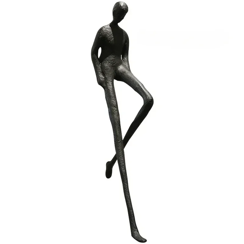 Lobby Figure Floor Ornaments Interior Decoration FRP Large Creative Crafts Sculpture
