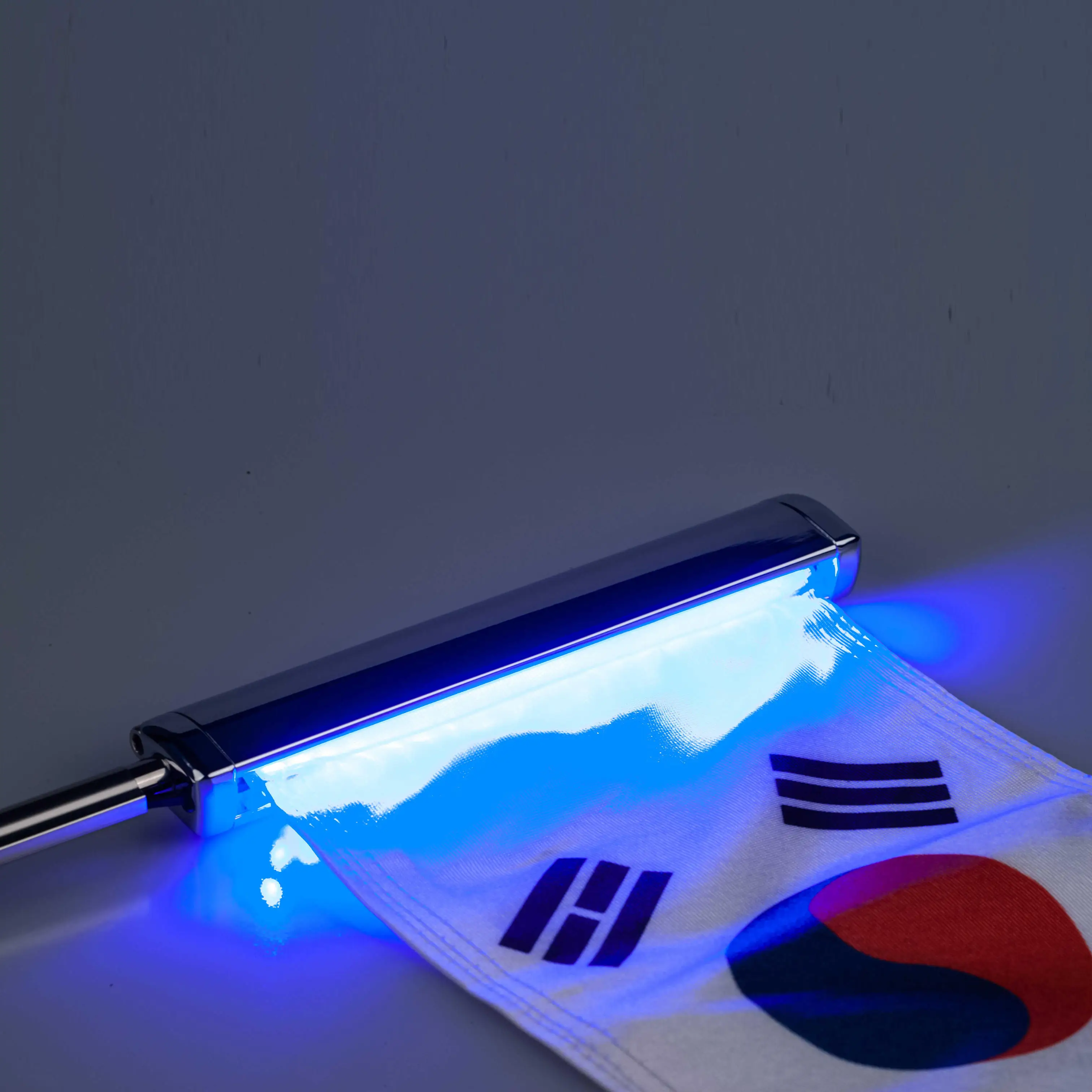 Motorcycle Rear Roof Rack Flag Pole Korea Flag LED Multi-Color Light Tube R For Harley-Davidson 2014-2023 PANICAL R