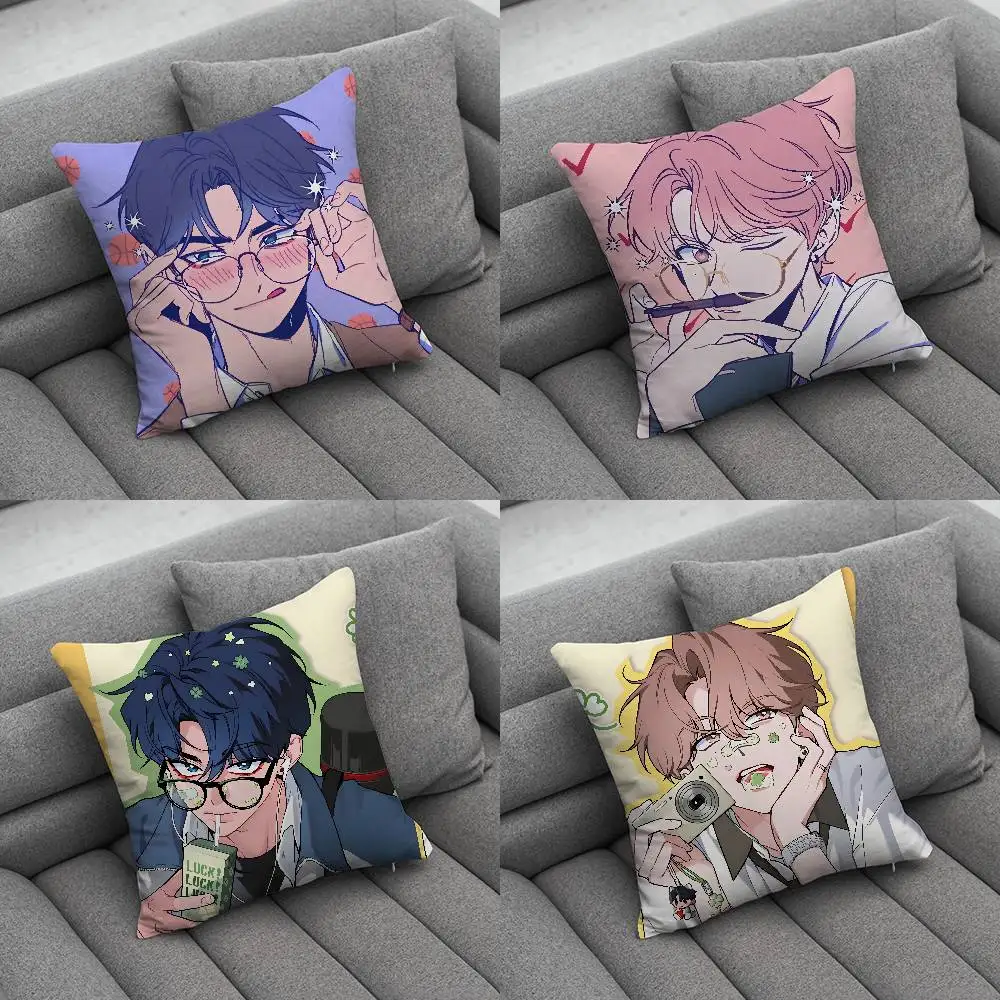 

Lee S-Sketch Joobin YIkyung Pillow Case Pillowcase Home Sofa Cushions Car Cushions Pillowcover Office Pillowshell Pillow