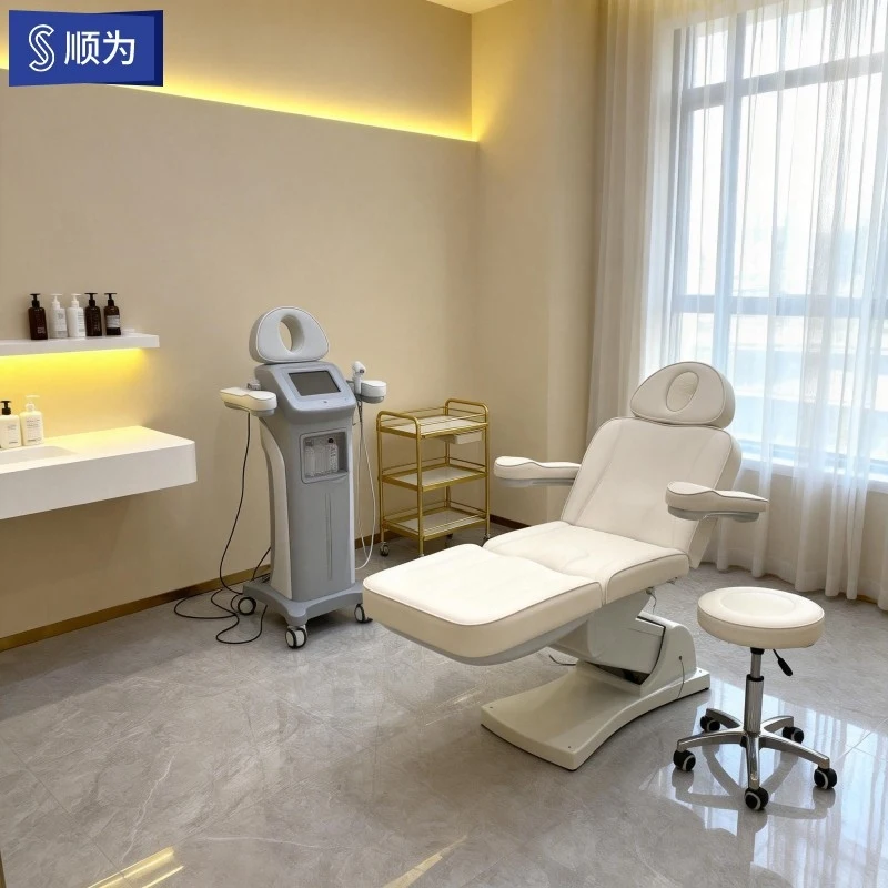 Massage Table & Bed,Beauty Salon Furniture,-Border Exclusive , Adjustable Physiotherapy , Tattoo And Cosmetic Treatment Bed, Bea
