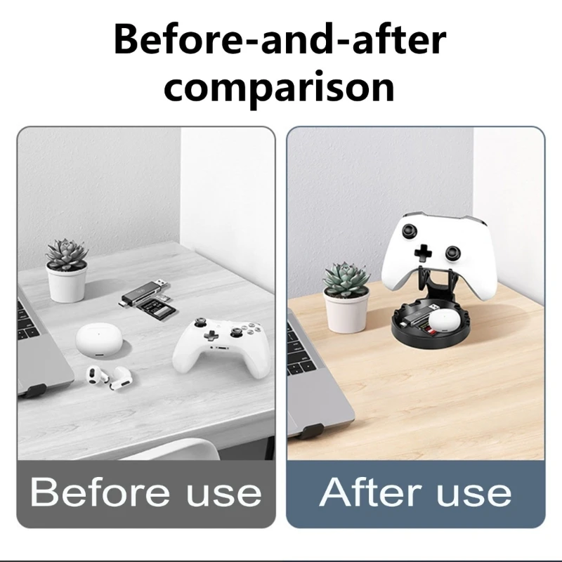 Supporto per telefono con maniglia da gioco multiuso Base antiscivolo grandi dimensioni Carico elevato K1KF