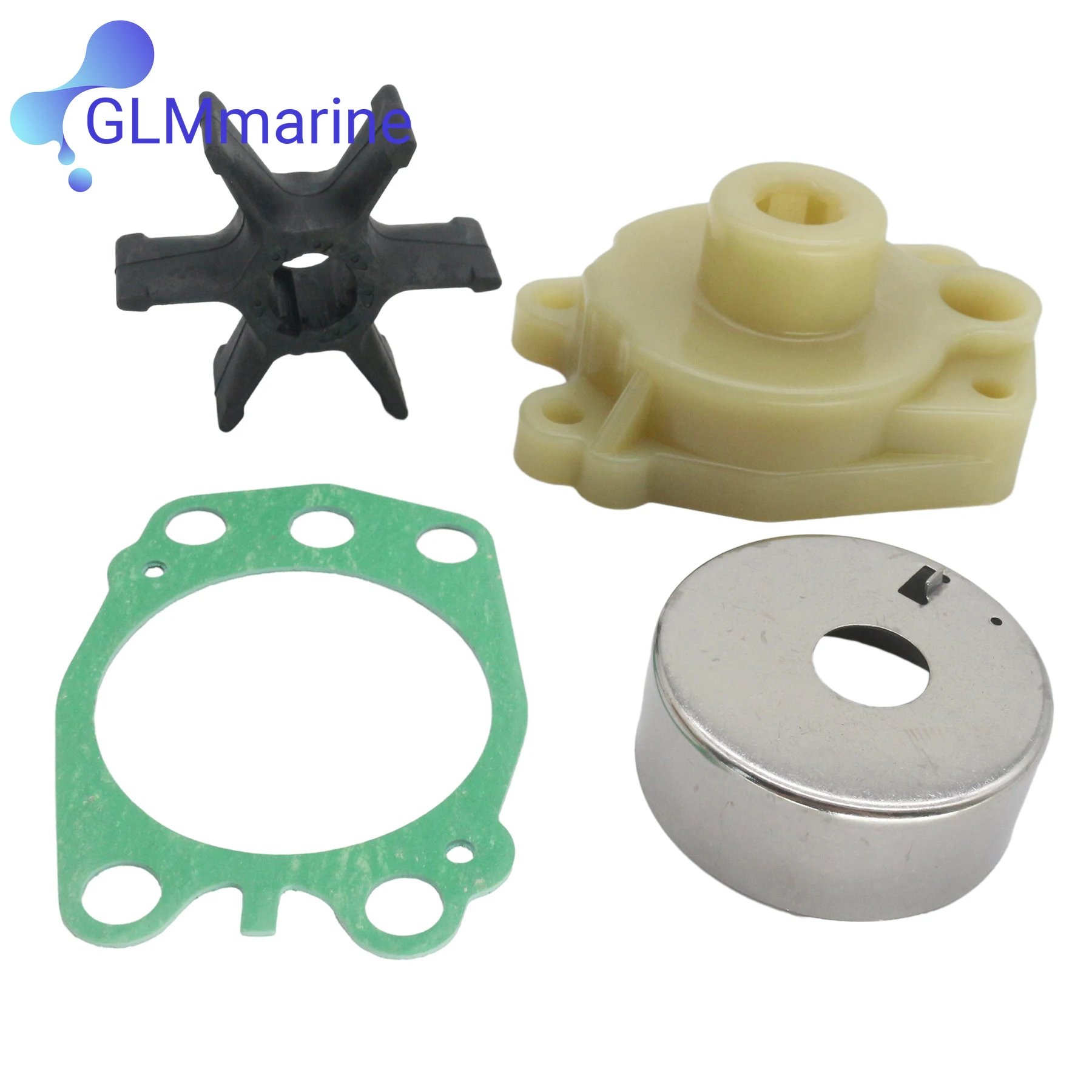 

6F5-44352-00 Water Pump Repair Kit W/ Housing 676-44311-00 for Yamaha Outboard 2Stroke C 40 HP Engines 676-44315-A1 676-44322-00