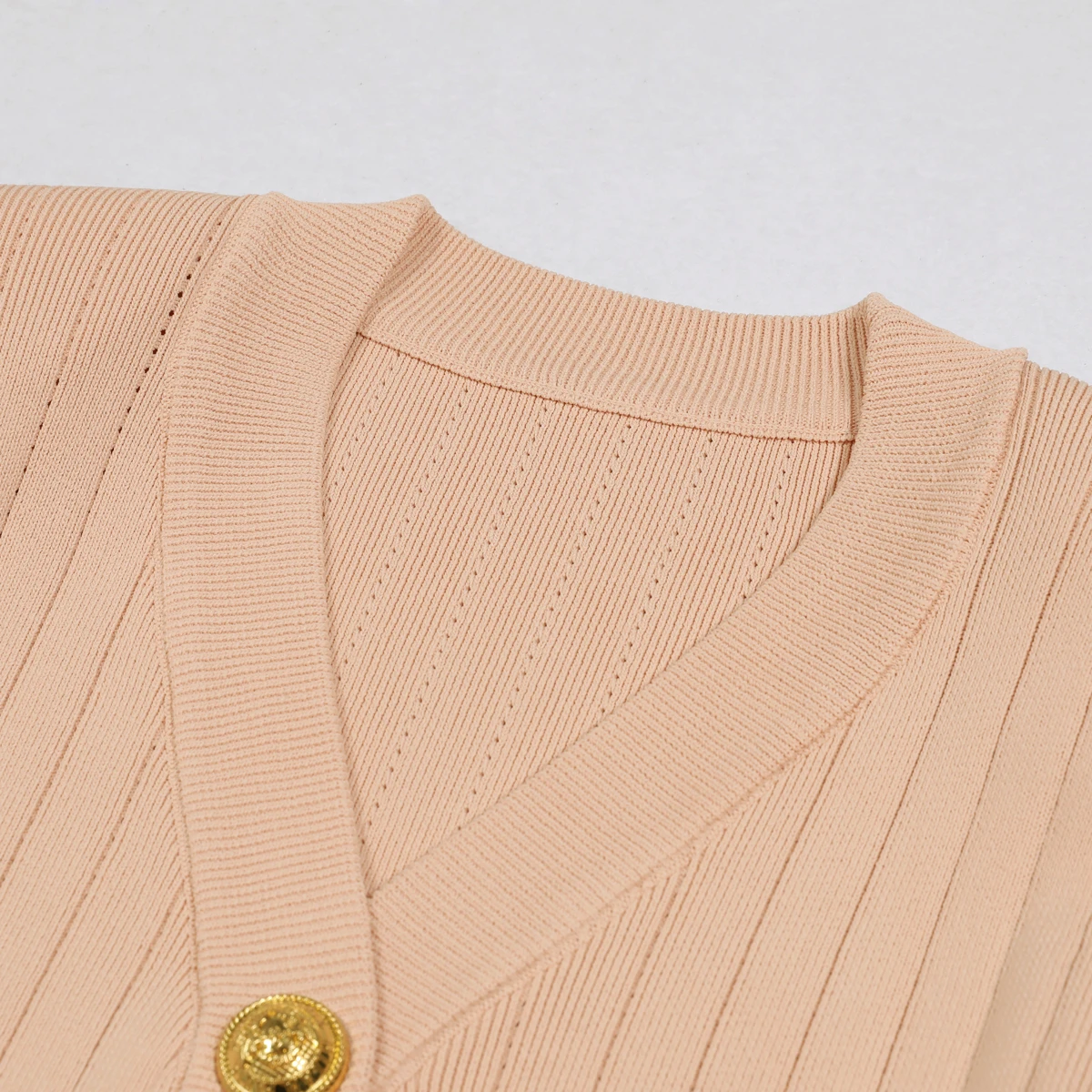 

Spring 2025 New Women's Knitted Cardigan Jacket Set Classic Versatile Sweater Coat High Quality Casual Outerwear