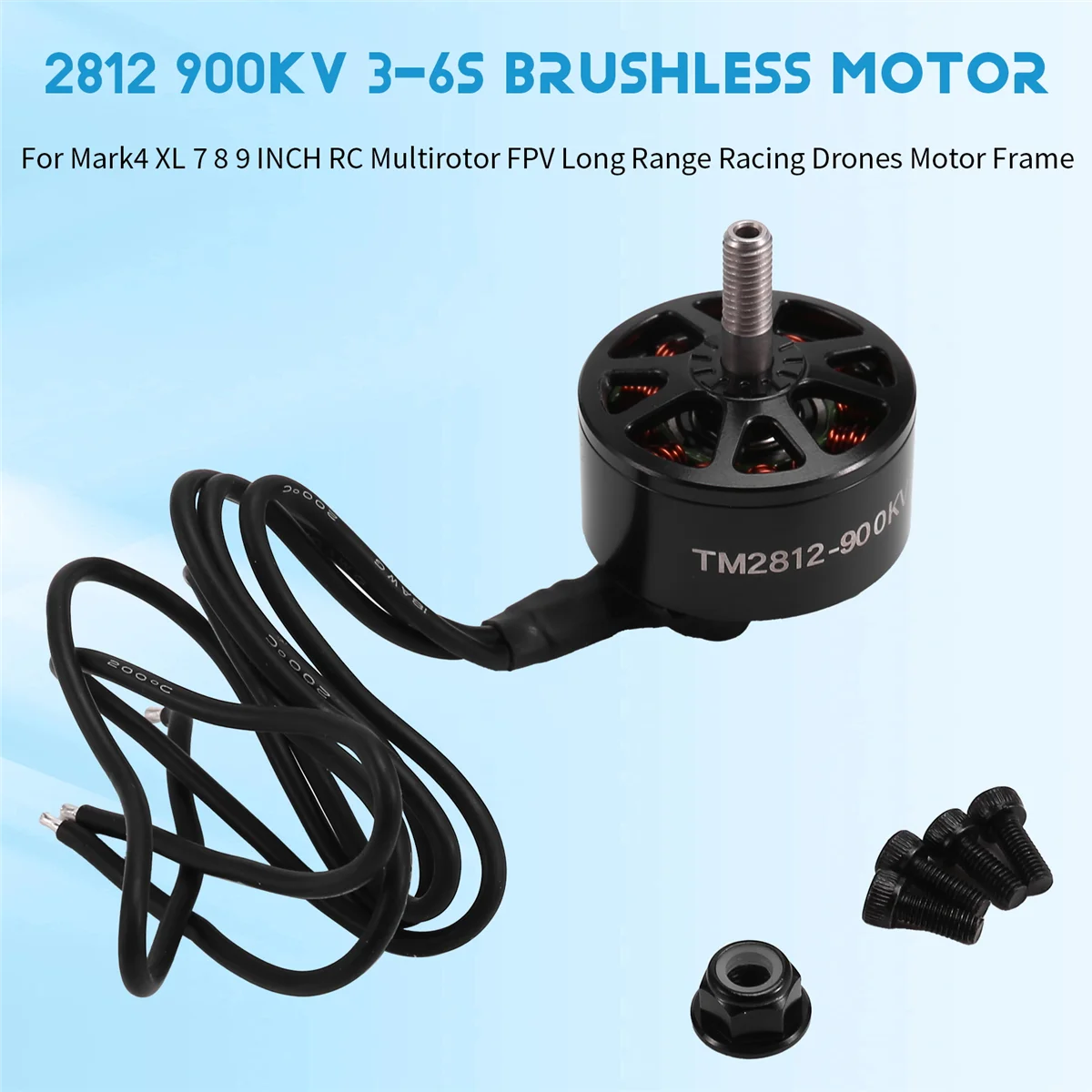 A56G-2812 900KV 3-6S ブラシレスモーター - Drone Racing Charger のレビューと価格