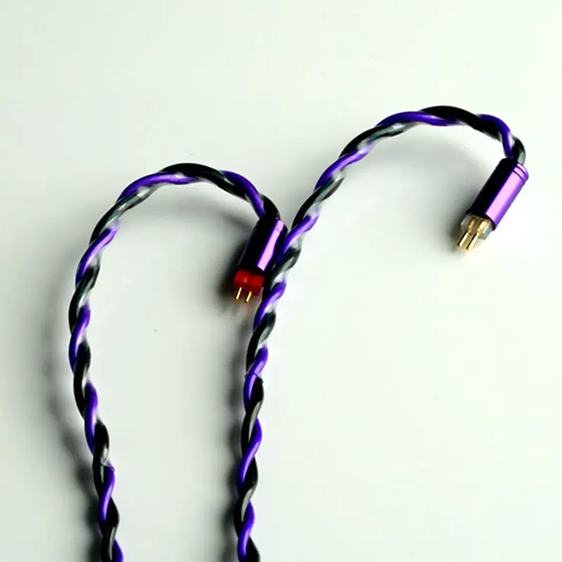 XINHS Flagship Series P02 4-adriges, palladiumversilbertes Kopfhörer-Upgrade-Kabel, HIFI-Kopfhörer-Upgrade-Kabel – Detail 4
