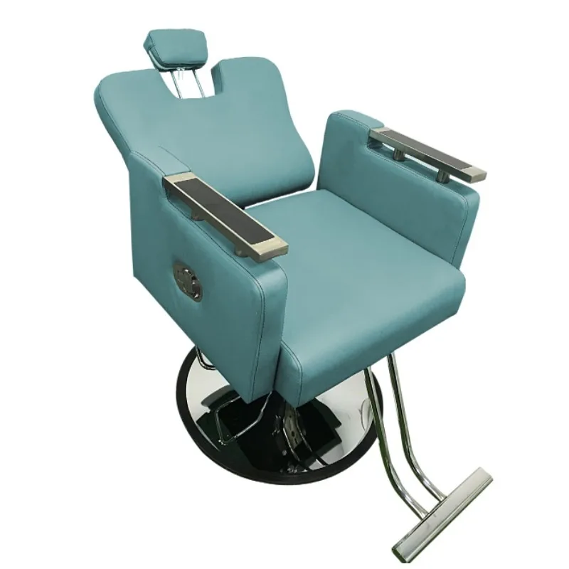 Beauty Hair Salon Chair Hair Salon Reclining Rotating Chair Lift Hair Cutting Chair Shampoo Bed Reclining Shaving Spa Furniture