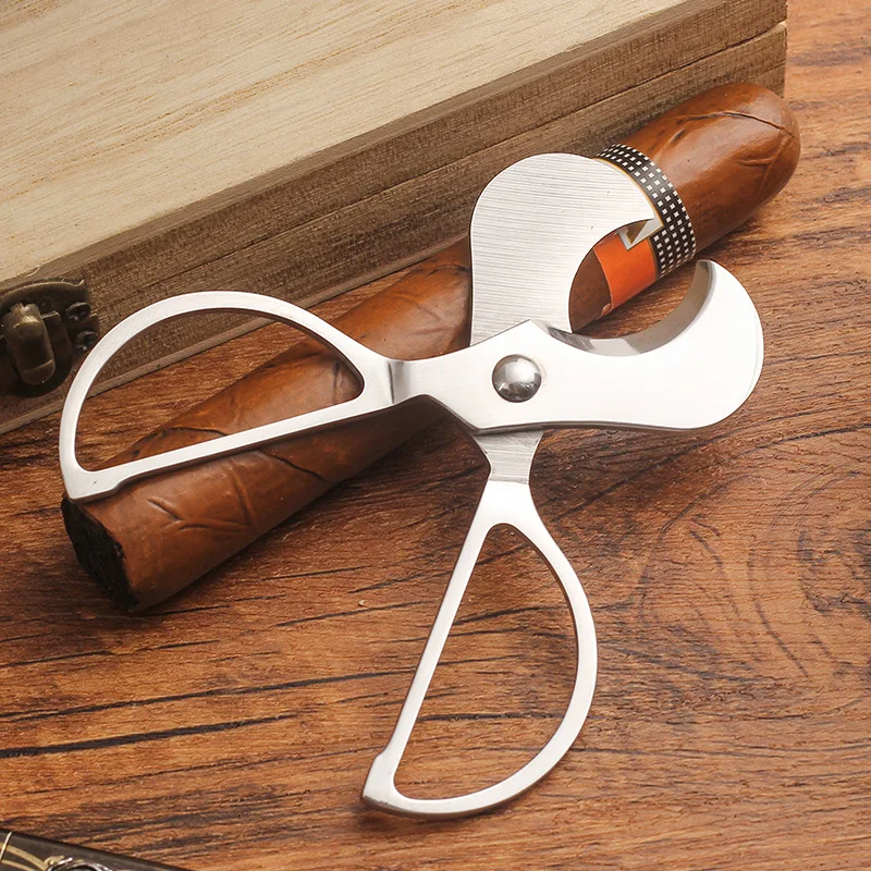 

Multifunctional Cigar Cutters Portable Cigar Clippers Stainless Steel Scissors Cigar Guillotine Cutting Tool