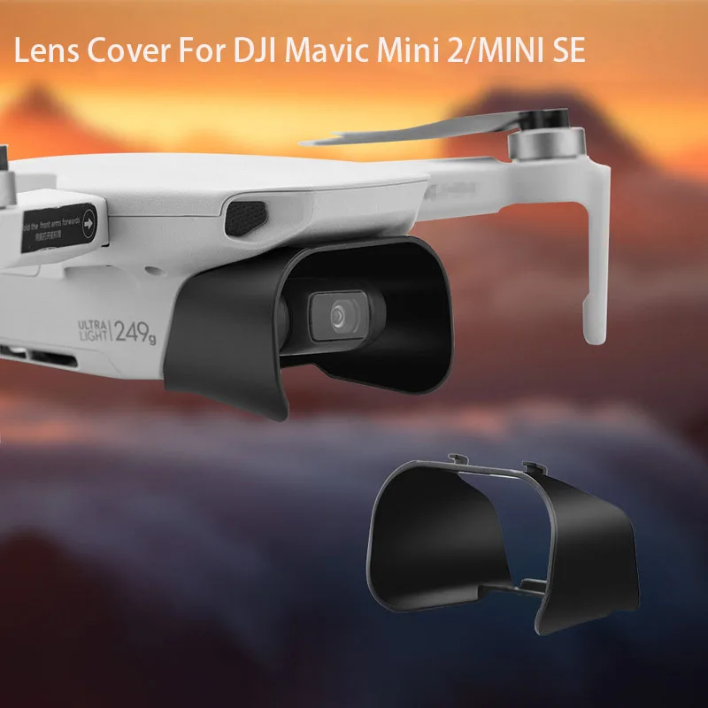 Cubierta antideslumbrante para lente, cubierta para cardán DJI Mavic Mini 2/MINI SE, parasol para DJI Mavic Mini, accesorios para drones