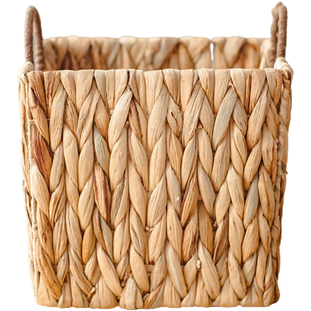 

Woven Desktop Storage Basket No Lid Fruit Basket for Home Kitchen Pantry Decorative Table Candy Holder