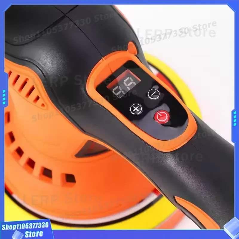 580W Wireless Car Polisher 777 Brushed Motor 9mm Orbit 150mm Pad 8 Speed 2800-5500RPM Auto Detailing Machine for Vehicle