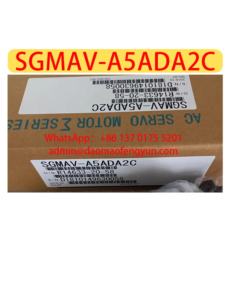 

SGMAV-A5ADA2C Brand New Servo Motor，SGMAV A5ADA2C，Fast shipping