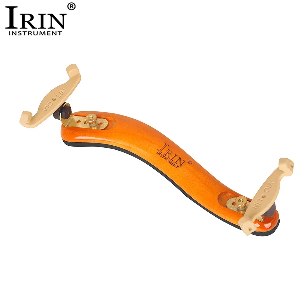 

IRIN Violin Shoulder Rest 3/4 4/4 Adjustable Maple Violin Support Holder Soft Pad Stringed Instrument Parts & Accessories