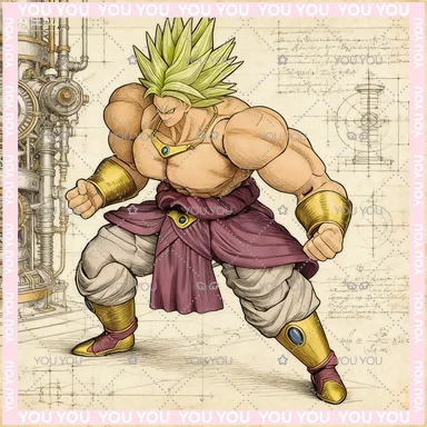 

In Stock Dragon Ball Demoniacal Fit Broly Berserker Action Figures Super Saiyan Legendary Berserker Shatter Toy Model Gift