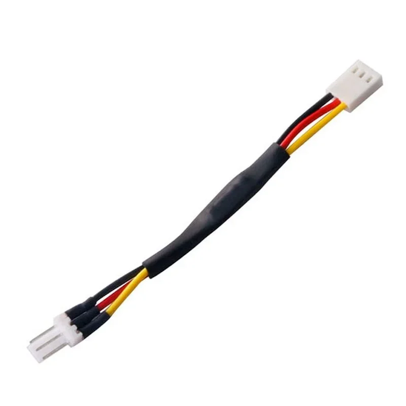 Fan Resistor Cable 3 Pin 4 Pin Male To Female Connector Reduce PC Fan Speed Noise Extension Resistor Cable Wire