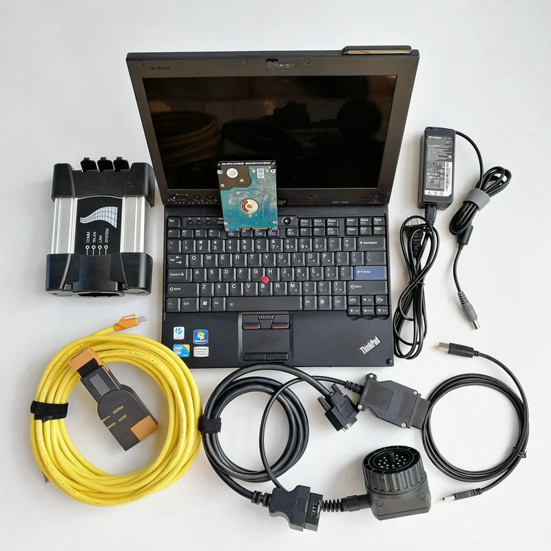 

Wi-Fi Icom Next для BMW V05.2025 Expert Software Ноутбук Планшет X220T I5 CPU 8G RAM 1 ТБ HDD Инструмент автоматической диагностики Готов к работе
