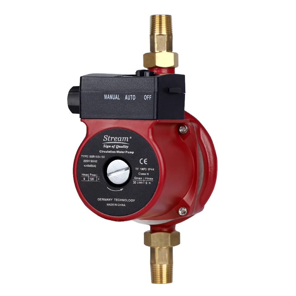 

Циркуляционный насос для солнечного водонагревателя, винтовые соединения двигателя из медной проволоки (депозит)