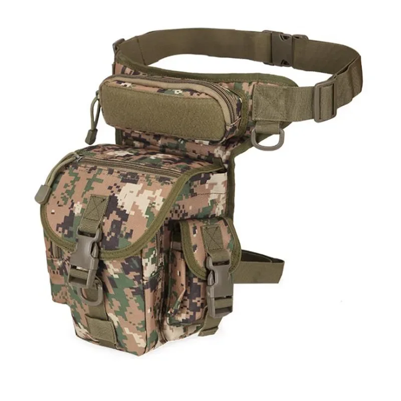 For Men Tactical Thigh Bag Waterproof Cycling Leg Bag Multi-purpose Utility EDC Belt Pack Outdoor Sports Waist Pack