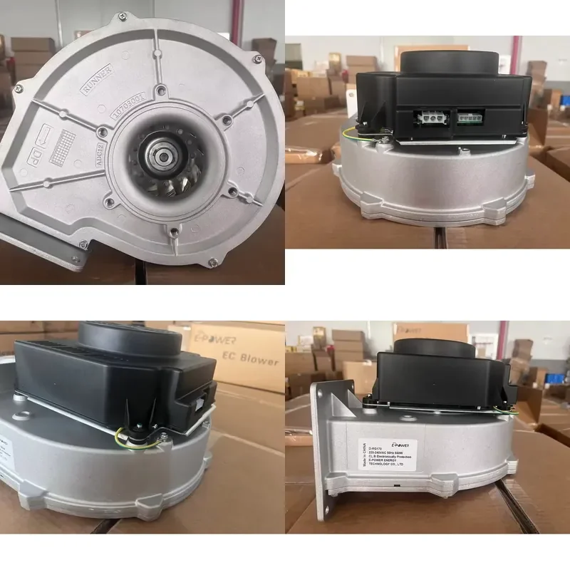 High Pressure Industrial Electric Powered Burner Boiler Heater Combustion Fan Blower D-RG170 350KW