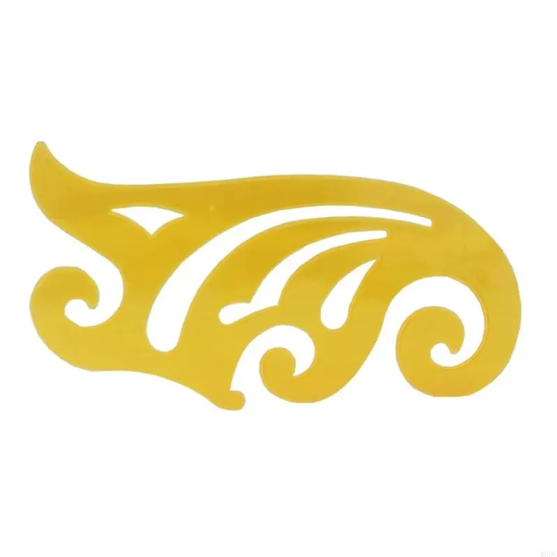 W89C Практические пластиковые измерительные шаблоны здание опалубки трафареты Геометрическая мебель Правители чертеж