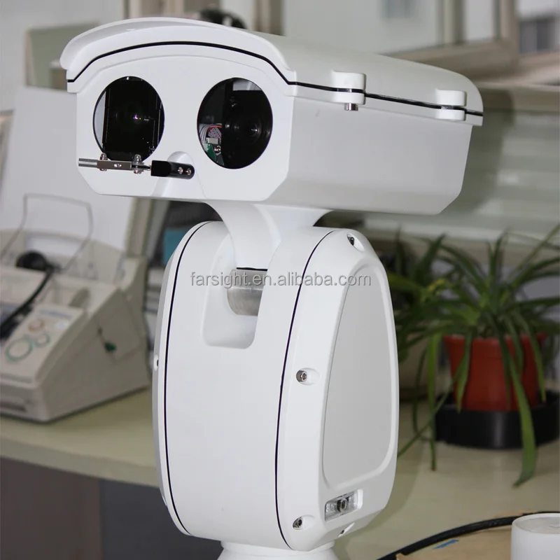 Dual Thermal PTZ Camera 4MP 56x Optical Zoom Night Vision Fire Detection Smart Alarm SDK NVR CCTV Camera