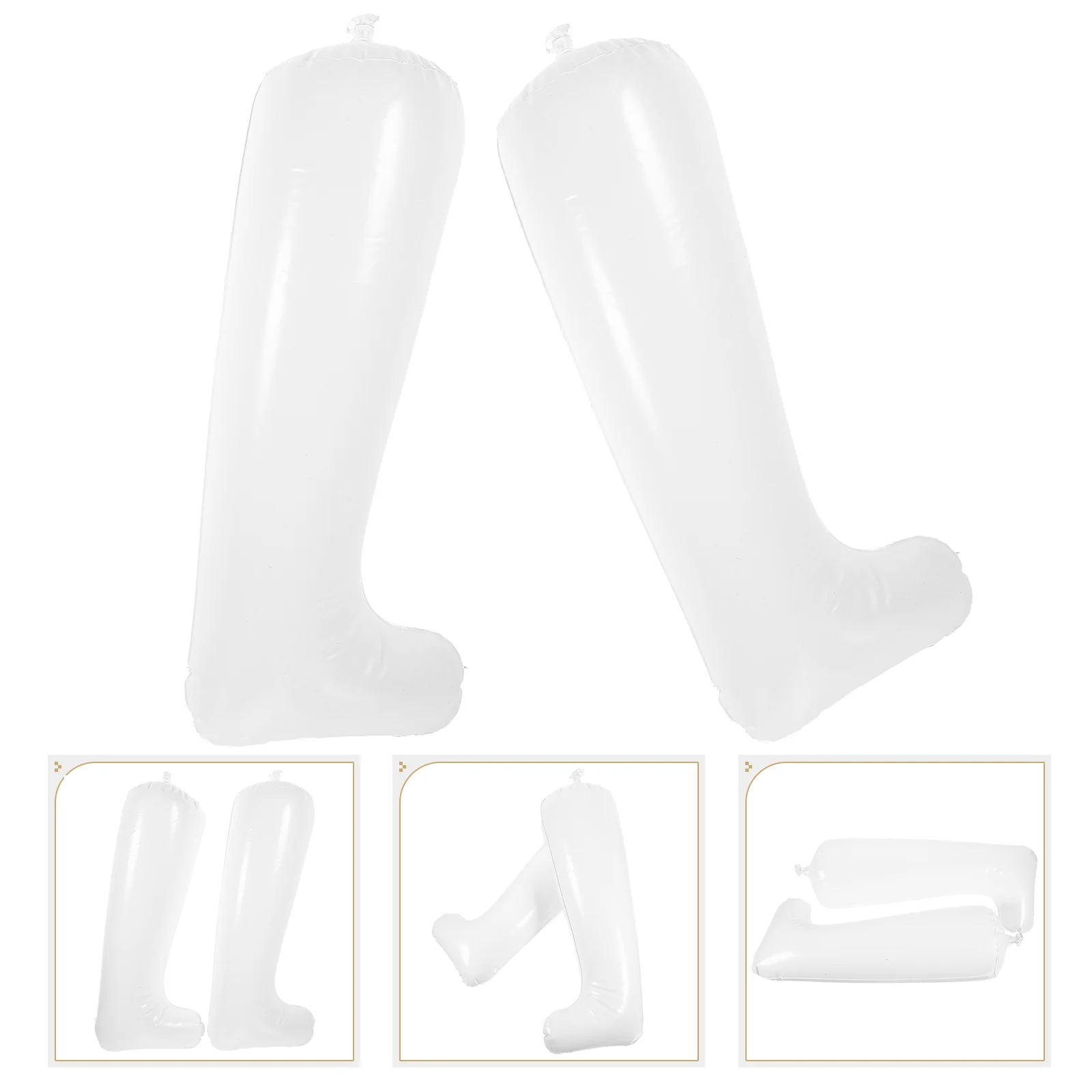 

3 Pairs Plug-in Inflatable Boot Brace Women's Boots for Stand Holder Shoe Trees