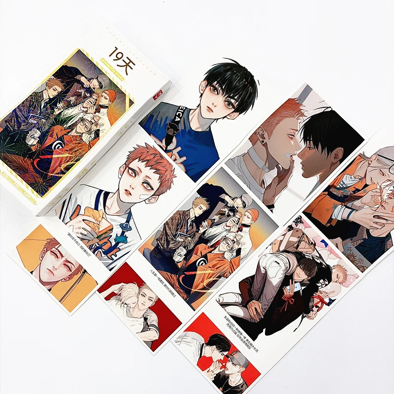 

Набор коллекционных Lomo-карточек по манге BL «19 Days Old Xian Comic»: Хэ Тянь, Мо Гуаньшань, Цзянь И, Чжань Чжэнси. Подарок для фанатов.