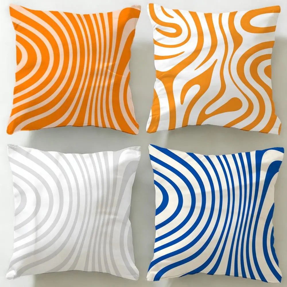 zebra pattern Cushion Cover Soft & Easy-Wash Pillow Case – Versatile for Couch, Bed, Travel and Office