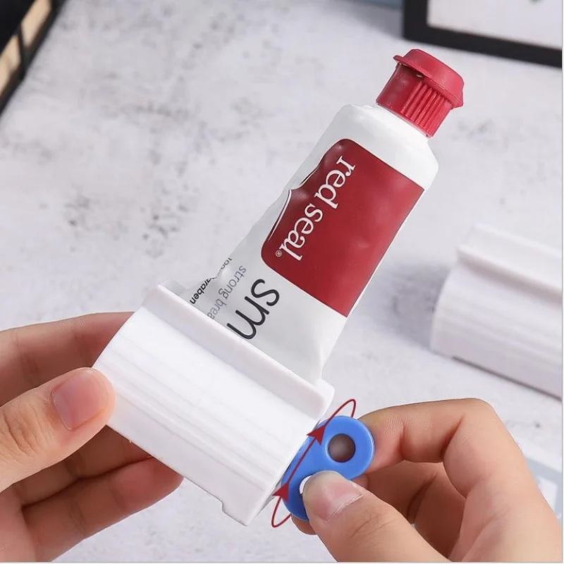 Bathroom Accessories Toothpaste Squeezer Device Multifunctional Dispenser Facial Cleanser Clips Manual Lazy Tube Tools Press