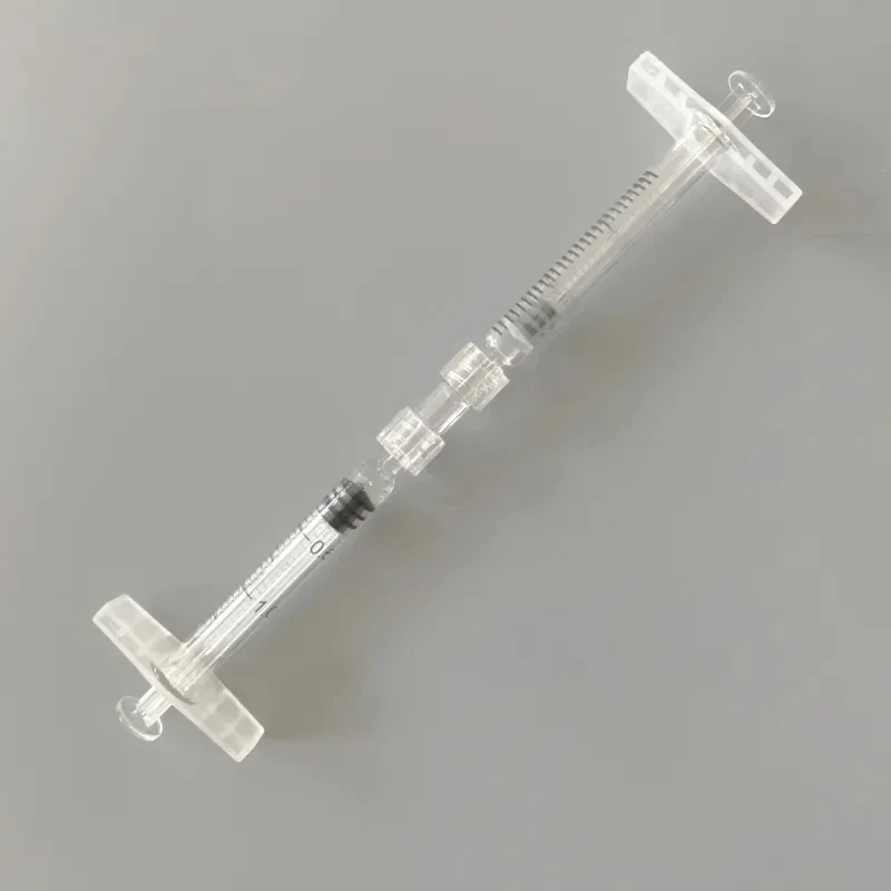 Connector Pp material Ruhr thread transparent bidirectional connector is easy to use, durable, and leak proof for medical pneuma