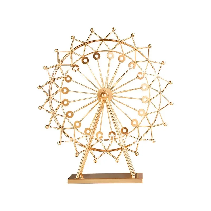 Creative Ferris wheel metal home decoration ornament