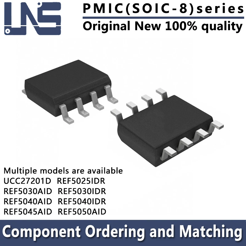 1PCS UCC27211D LP2951ACMX MC33063ADR MC34063ADR MC79L05ACD REF5020AID REF5020IDR REF5025AID SOIC-8 3.90mm PMIC