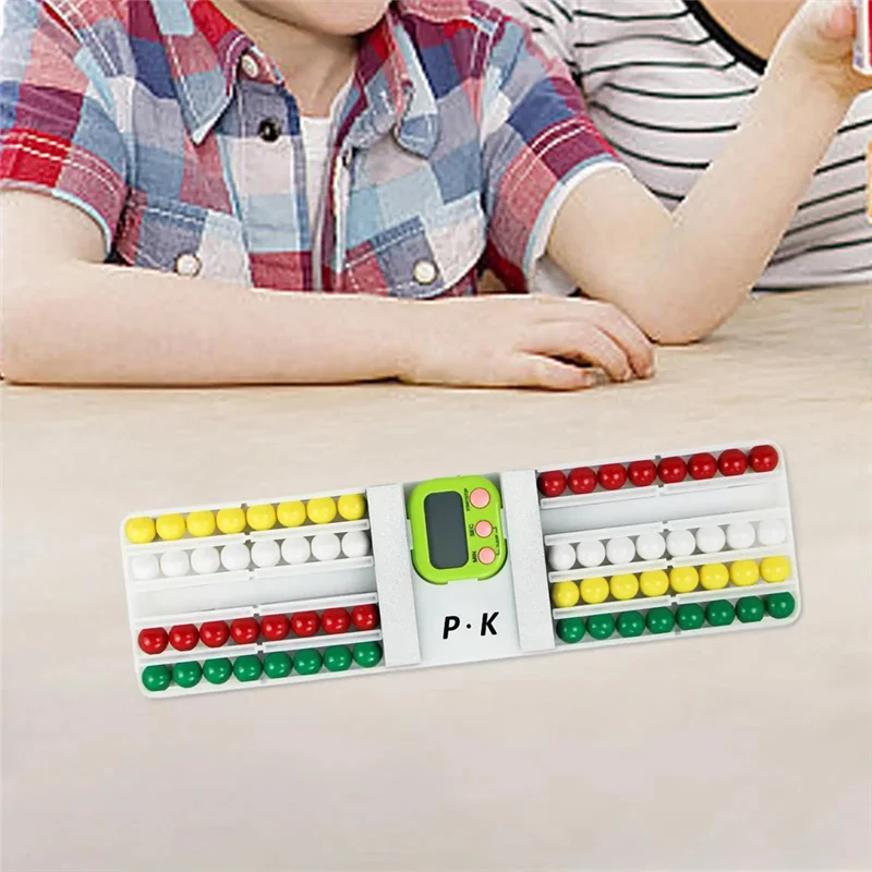 

DELAM-Rainbow Color Sorting Matching Bead Game Interactive Sorting Training Educational Montessori For Boys