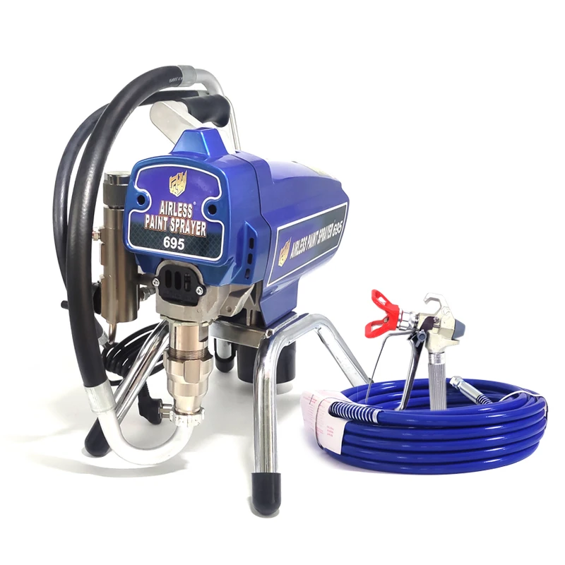 With complete accessories multi function 2200w 3.2L/min 220v 695 hvlp power electric Airless spray machine for decorate