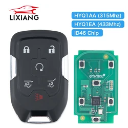 LIXIANG 315/433MHz HYQ1AA /HYQ1EA Smart Remote Key for Chevrolet Tahoe Silverado Suburban GMC Terrain Acadia YUKON XL Sierra